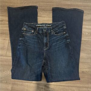American Eagle Outfitters Women's High Rise Flare Jeans